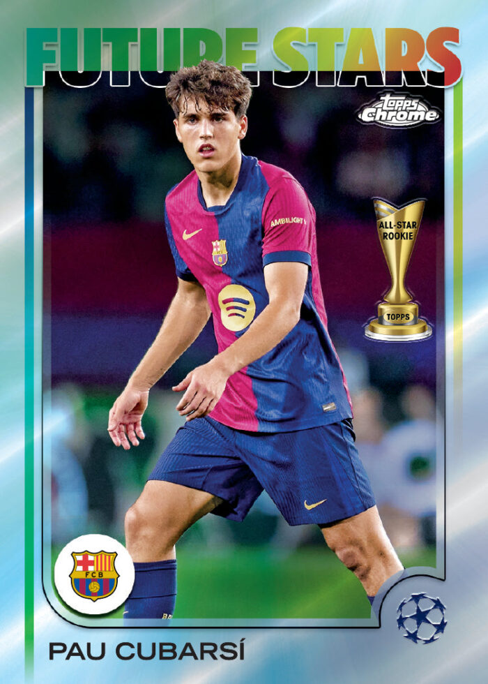 2024-25 Topps Chrome® UEFA Club Competitions - Jumbo Box
