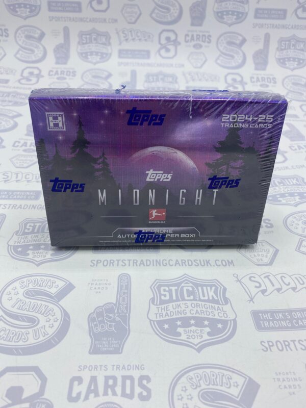 2024-25 Topps Bundesliga Midnight Soccer Hobby Box