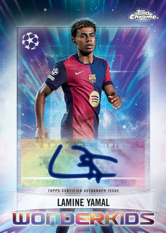 2024-25 Topps Chrome® UEFA Club Competitions - Jumbo Box