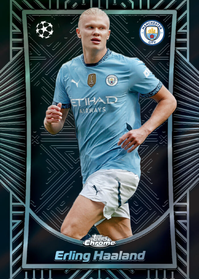 2024-25 Topps Chrome® UEFA Club Competitions - Jumbo Box