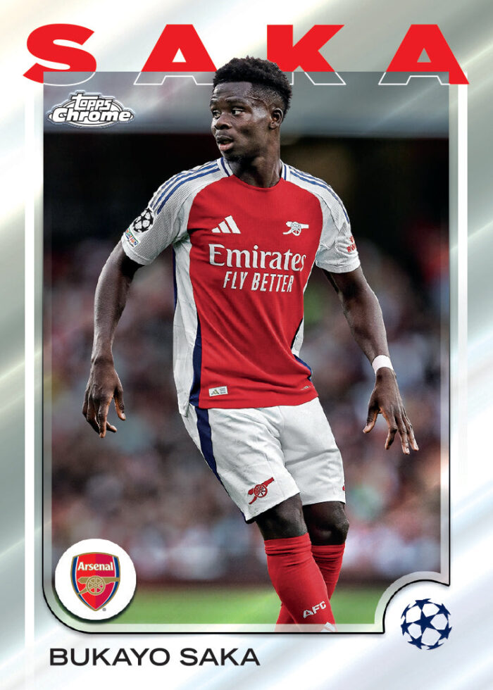 2024-25 Topps Chrome® UEFA Club Competitions - Jumbo Box